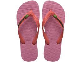 Havaianas Brasil Logo (41/42) - Rosa Chiffon 1105