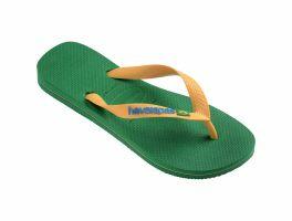 Havaianas Brasil Logo (35/36) - Verde Amarelo
