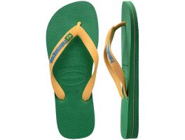Havaianas Brasil Logo (37-44) - Verde Amarelo 2079 
