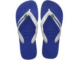 Havaianas Brasil Logo (37/38) - Azul Naval 2711