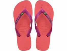 Havaianas Brasil Logo (33-40) - Coral Rosa 4380 