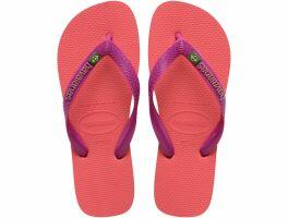 Havaianas Brasil Logo (33/34) - Coral Rosa 4380