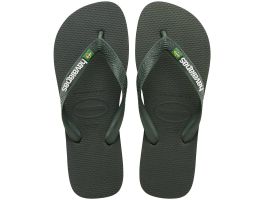 Havaianas Brasil Logo (37-42) - Verde Olive 5983