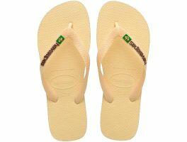 Havaianas Brasil Logo (37/38) - Buttercream 9256
