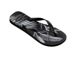 Havaianas Aloha (37/38) - Preto Cinza 1103