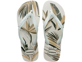 Havaianas Aloha (41/42) - Branco Verde Oliveira 7153 
