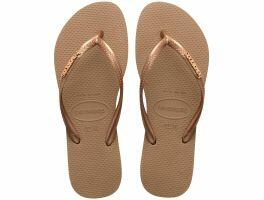 Havaianas Slim Logo Metallic (39/40) - Rose Gold 3581