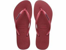 Havaianas Slim Logo Metallic (33-40) - Amaranto   9339 