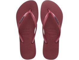 Havaianas Slim Logo Metallic (41/42) - Amaranto 9339