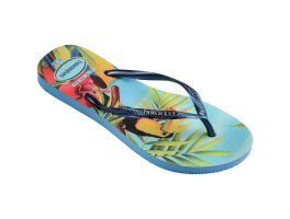 Havaianas Slim Tropical (41/42) - Azul 0546