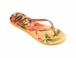 Havaianas Slim Tropical (35/36) - Amarelo Caja 5559