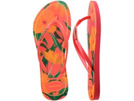 Havaianas Slim Tropical (33-40) - Coral Tropical 9260
