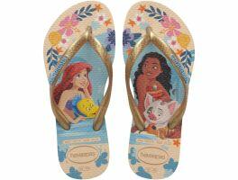 Havaianas Kids Slim Princess (23-34) - Bege Palha 8811