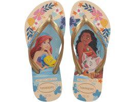 Havaianas Kids Slim Princess (25/26) - Bege Palha 8811