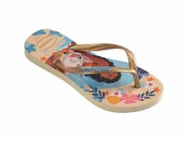 Havaianas Kids Slim Princess (25/26) - Bege Palha 8811