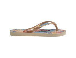 Havaianas Kids Slim Princess (31/32) - Bege Palha 8811