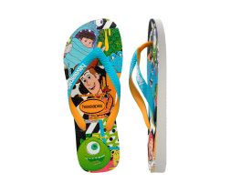 Havaianas Disney Stylish (35/36)  Branco Azul Tradicional 7284