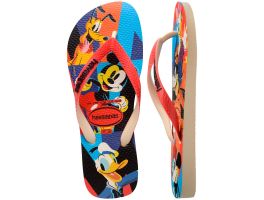 Havaianas Disney Stylish (39/40) - 7284 Branco Azul Tradicional