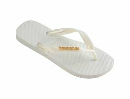 Havaianas Top Logo Metallic (33/34) - Branco 0001