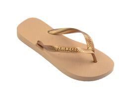 Havaianas Top Logo Metallic (39/40) - Dourado 0570