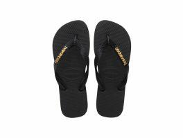 Havaianas Top Logo Metallic (33/34) - Preto 1069