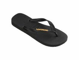Havaianas Top Logo Metallic (33/34) - Preto 1069