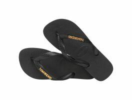 Havaianas Top Logo Metallic (37/38) - Preto 1069
