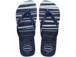 Havaianas Top Basic (41/42) -  Marinho Marinho Branco 0306 