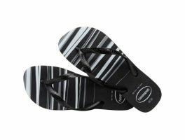 Havaianas Top Basic (41/42) - Preto Branco 6001
