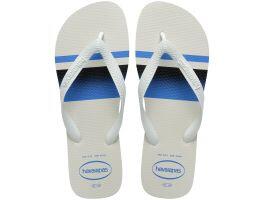 Havaianas Top Basic (37/38) - Branco Azul 7854