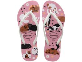 Havaianas Slim Pets (37/38) - Rosa Chiffon 1105