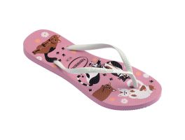 Havaianas Slim Pets (35/36) - Rosa Chiffon 1105