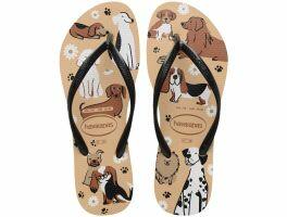 Havaianas Slim Pets (33-42) - Dourado Preto Branco 2997 