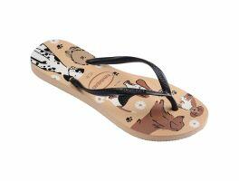 Havaianas Slim Pets (33-42) - Dourado Preto Branco 2997 