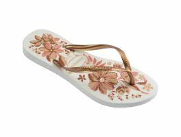 Havaianas Slim Organic (33-42) - Branco Dourado 1711