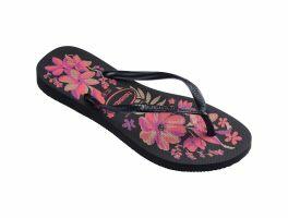 Havaianas Slim Organic (33-42) - Preto Cinza Ouro 2718