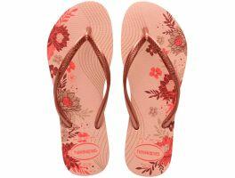 Havaianas Slim Organic (37/38) - Rosa Ballet Blush Dourado 6387