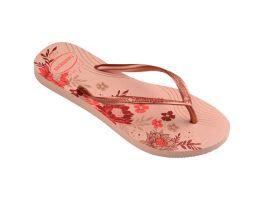 Havaianas Slim Organic (37/38) - Rosa Ballet Blush Dourado 6387