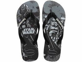 Havaianas Star Wars (35/36) - Preto Branco 4058