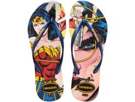 Havaianas Slim Wonder Woman (33/34) - Vermelho Marinho 1636 