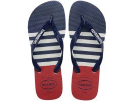 Havaianas Top Nautical (37-46) - Branco Marinho Vermelho Apache 1364