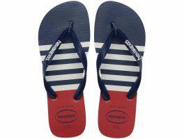 Havaianas Top Nautical (39-46) - Branco Marinho Vermelho Apache 1364 