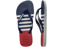 Havaianas Top Nautical (37-44) - Branco Marinho Vermelho Apache 1364