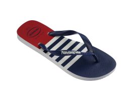 Havaianas Top Nautical (37/38) - Branco Marinho Vermelho Apache 1364