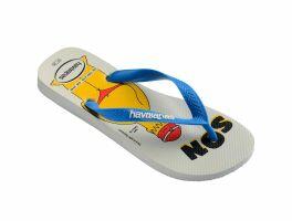 Havaianas Simpsons (37-44) - Branco Azul 0093