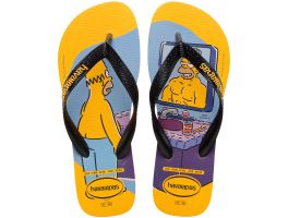 Havaianas Simpsons  (41/42) - Amarelo Pop 1740