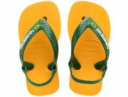 Havaianas Baby Brasil Logo (17-24) - Amarelo Pop Amazonia 2151