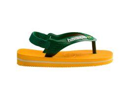 Havaianas Baby Brasil Logo (17-22) - 2151 Amarelo Pop Amazonia 