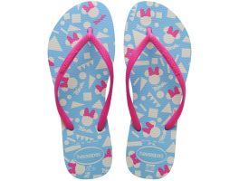 Havaianas Slim Disney (35/36) - Azul Rosa 2814