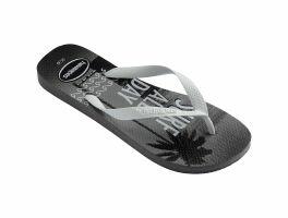 Havaianas Top Athletic (45/46) - Cinza Aço Preto Branco 5671